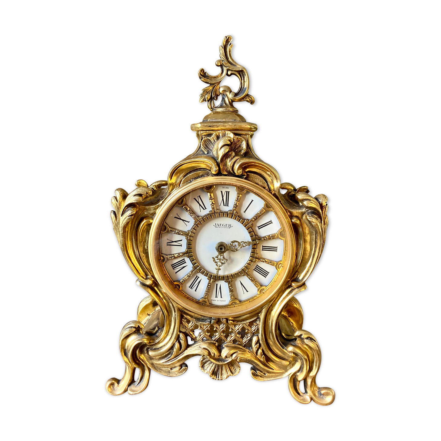 Jaeger bronze cartel pendulum