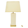Natural "pierre de france" table lamp - 1970s