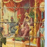 Old wooden box cube puzzle orientalist aladdin game 1900