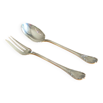 Christofle Marly model - Silver-plated metal serving cutlery