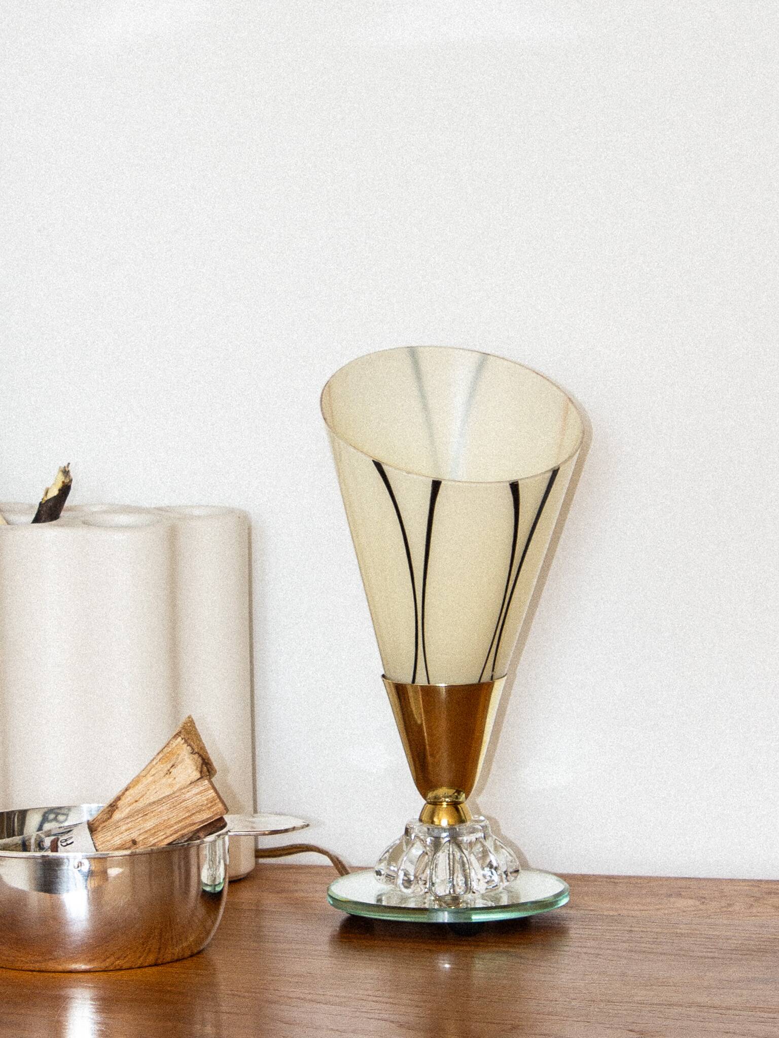 Tulip lamp or Art Deco torch – France – 1930s