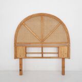 Mid-century rattan head board, 1970's