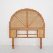 Mid-century rattan head board, 1970's