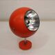 Vintage orange eyeball space age wall Lamp– Louis Poulsen, Denmark 70's