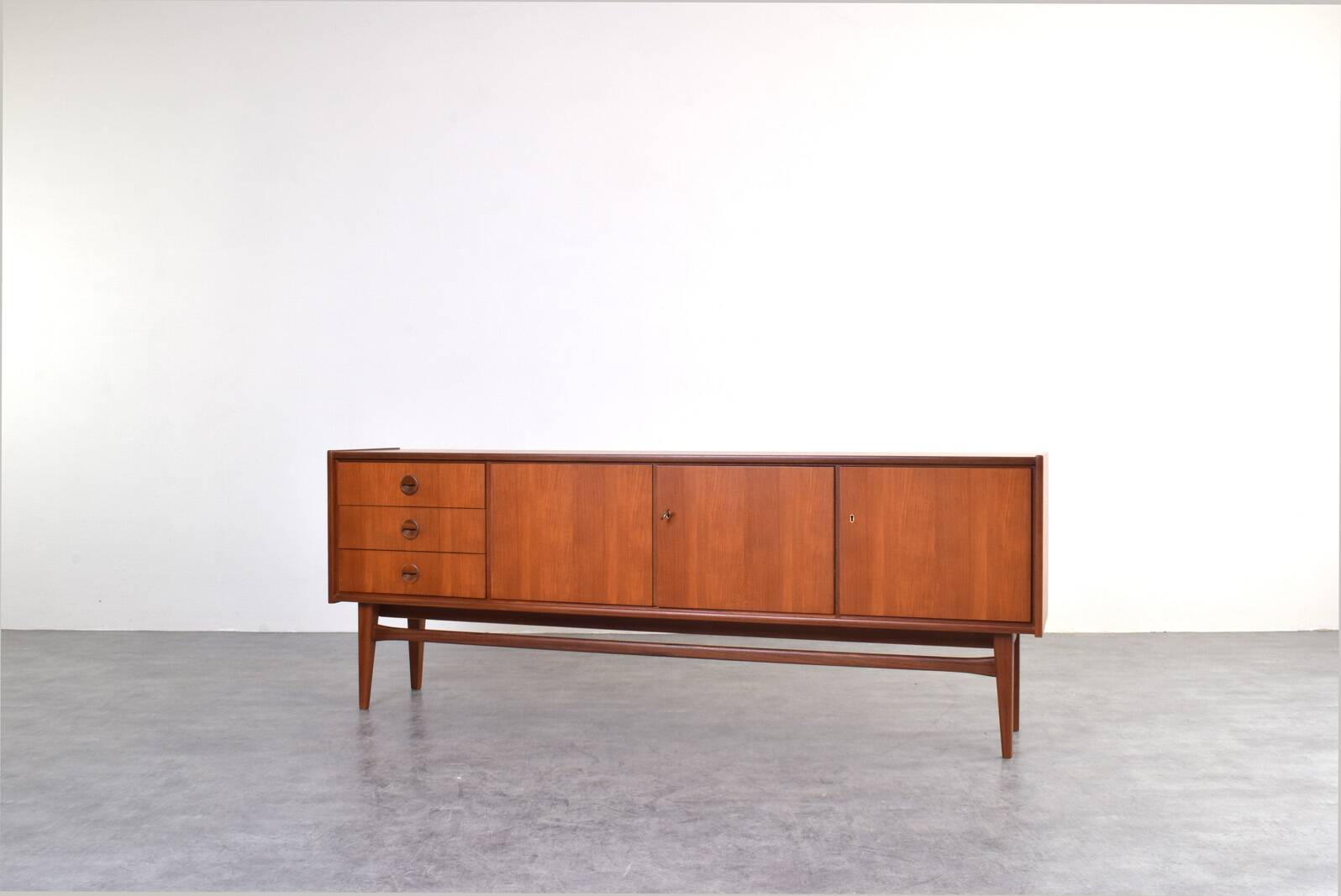Mid-Century Teak Sideboard Model Premium from Bartels, 1960s.