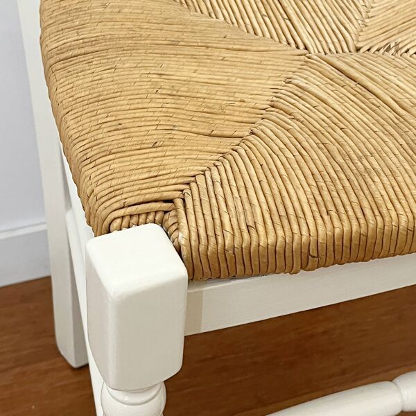 Chaise en paille