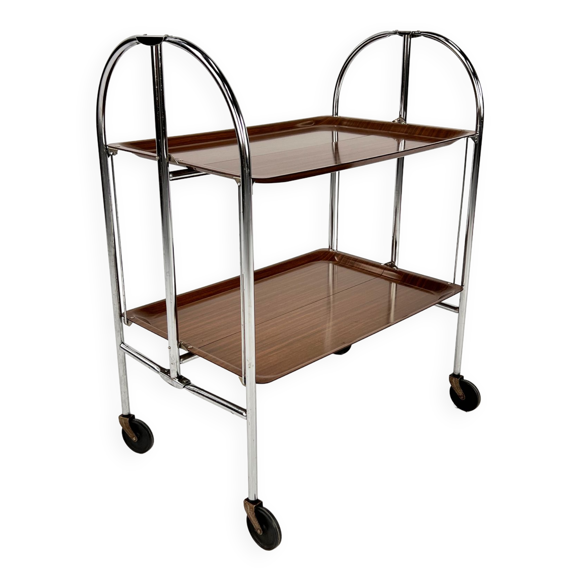 Vintage serving trolley, 1950s