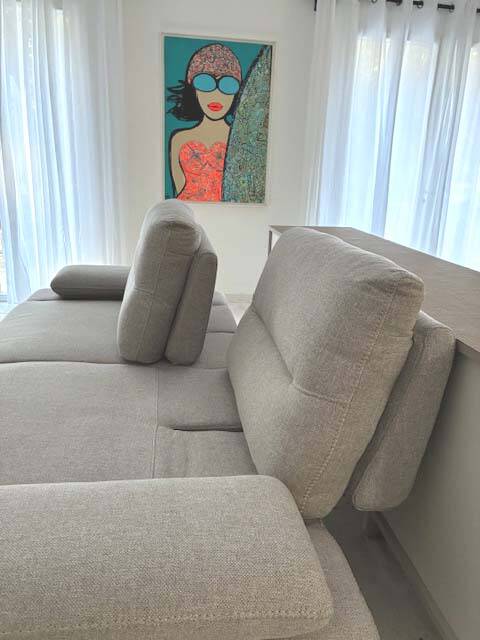 Contemporary 3-seater sofa