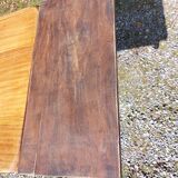 farm table with extensions, solid wood