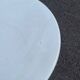 Tabouret blanc et beige Tatay 1960