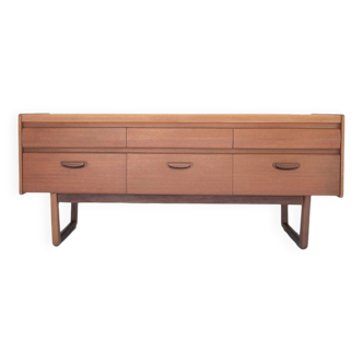 Enfilade scandinave vintage 6 tiroirs