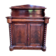 Low English Mahogany Buffet