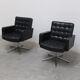 Set of 3 Executive Chairs by Vincent Cafiero for Knoll International, 1960s