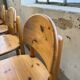 4 chaises en pin Daumiller
