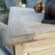 Enfilade en bois brut