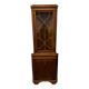 Meuble Vitrine d’encoignure en merisier XX e s