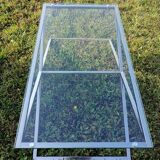 Table basse verre John Lewis Alice table basse134x h44x70