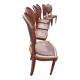 Chaises style Louis XVI en acajou x 6