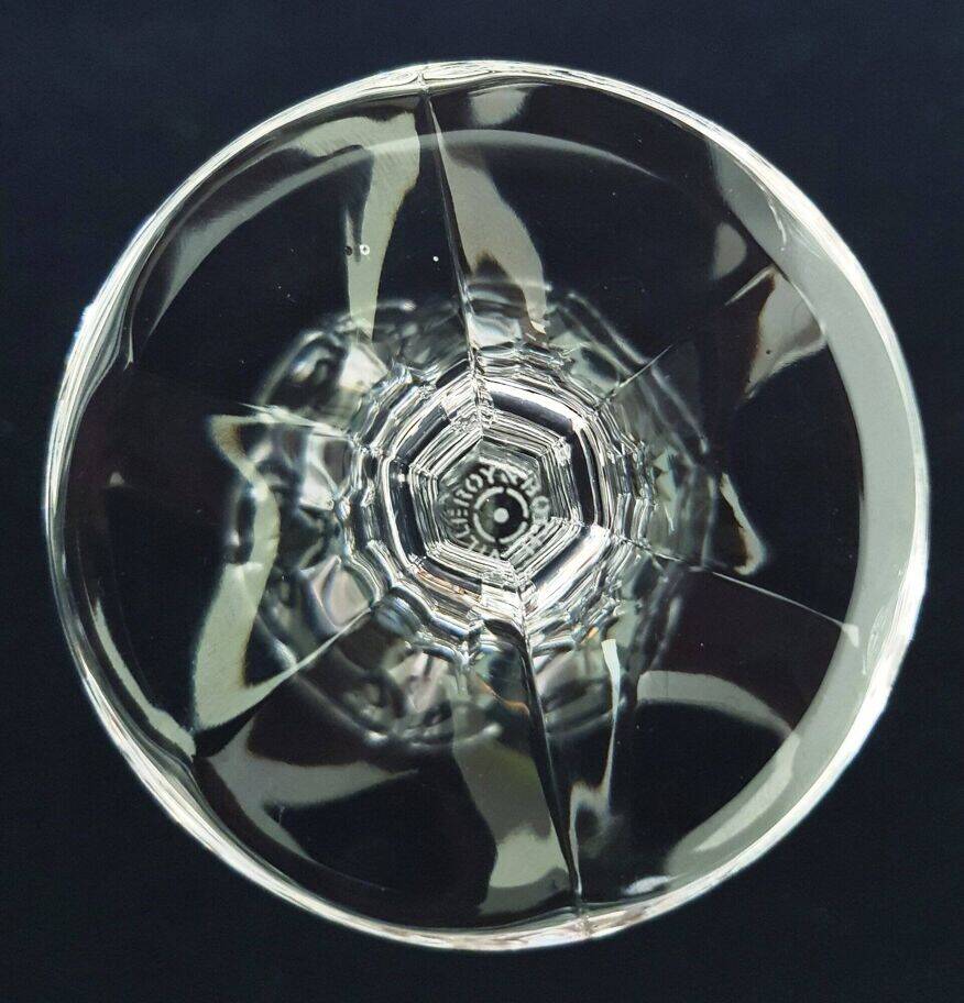 7 Villeroy & Boch crystal Champagne flutes