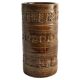 Mid-century Modern Brown Stoneware Vase by Aldo Londi for Bitossi, Italy, 1960s
