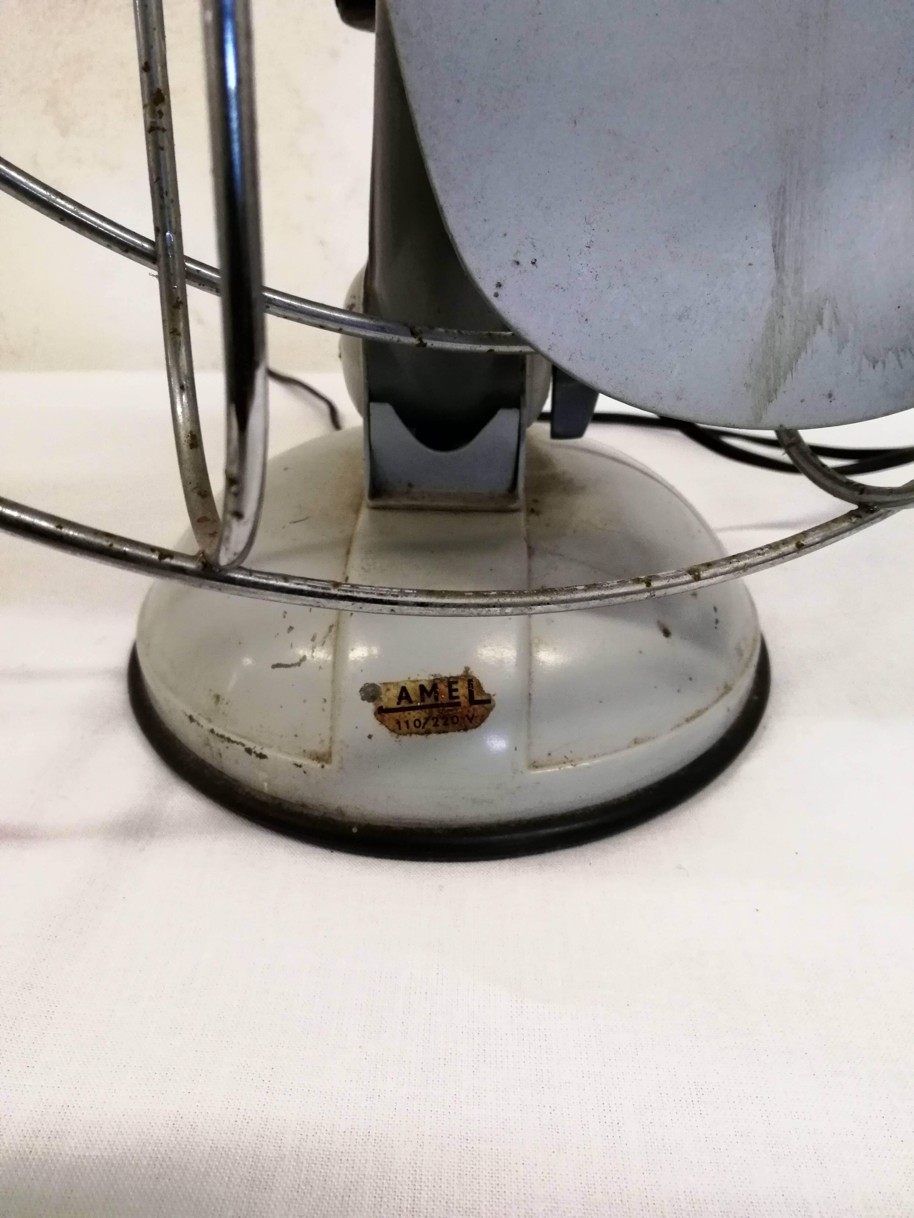 Old LAMEL Vintage electric fan