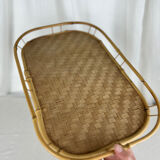 Rattan tray