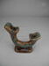 Antique double ceramic candlestick vintage candlestick