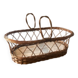 Rattan bassinet