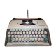 Olympia sf portable luxury typewriter with bag