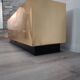 Brass planter by Hobby Flowers Barcelona 1990s