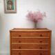Commode  bambou et cannage rotin