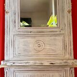 Entrance cloakroom with mirror. old house