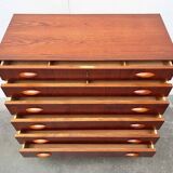 Danish commode model 314 in teak by Johannes Sorth for Nexø Møbelfabrik, 1960s.