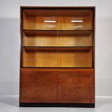 Vintage showcase in birch, 1970s