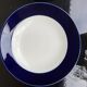 6 assiettes creuses en porcelaine