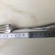 12 cheese or dessert forks - silver plated - Ravinet d'Enfert