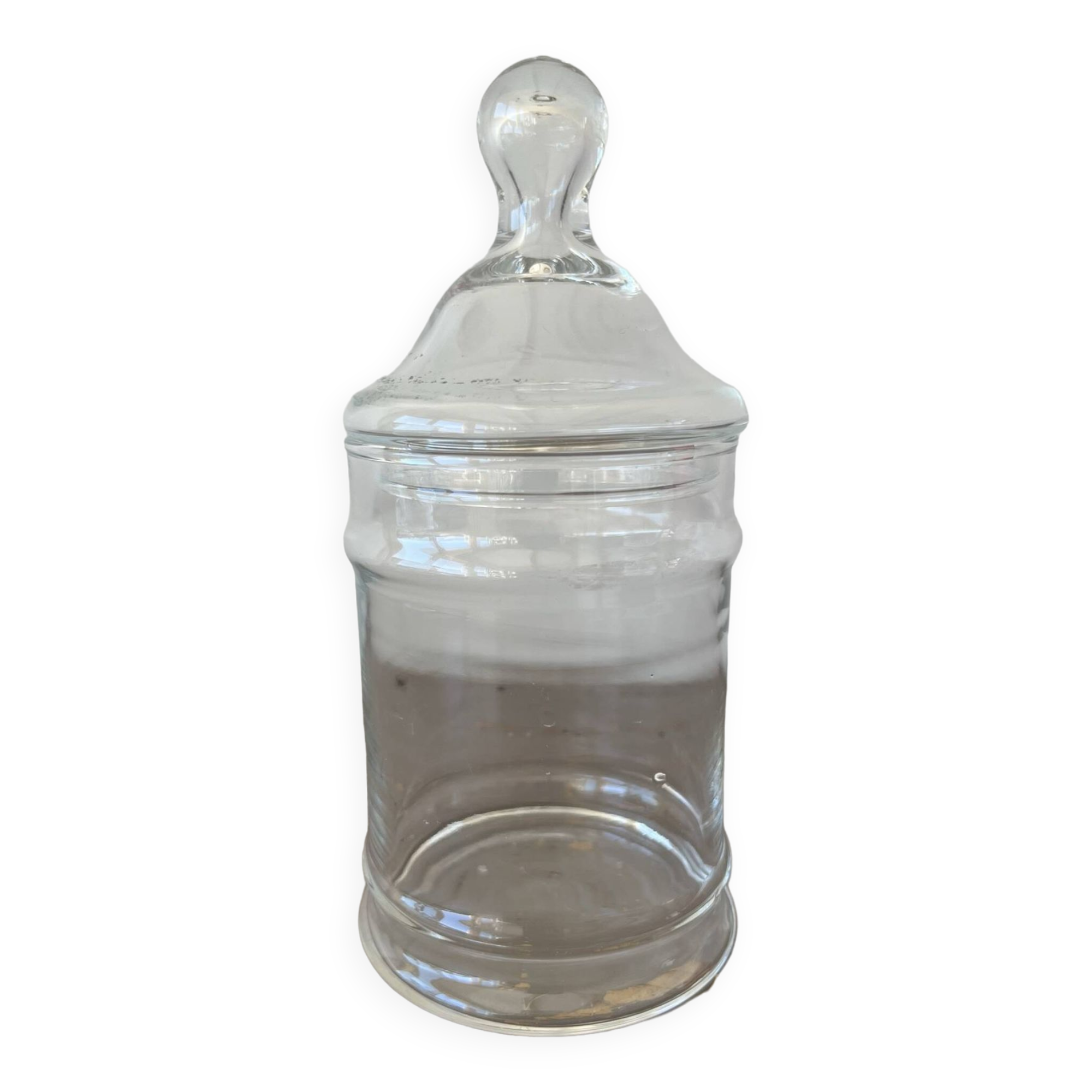 Glass apothecary jar