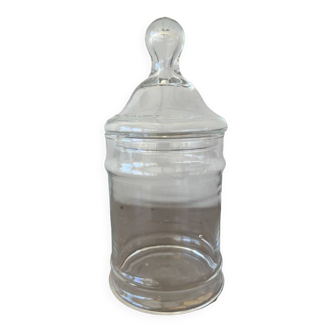 Glass apothecary jar