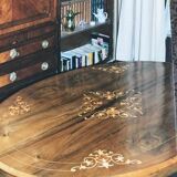 Inlaid English table