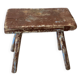 Petit tabouret bois