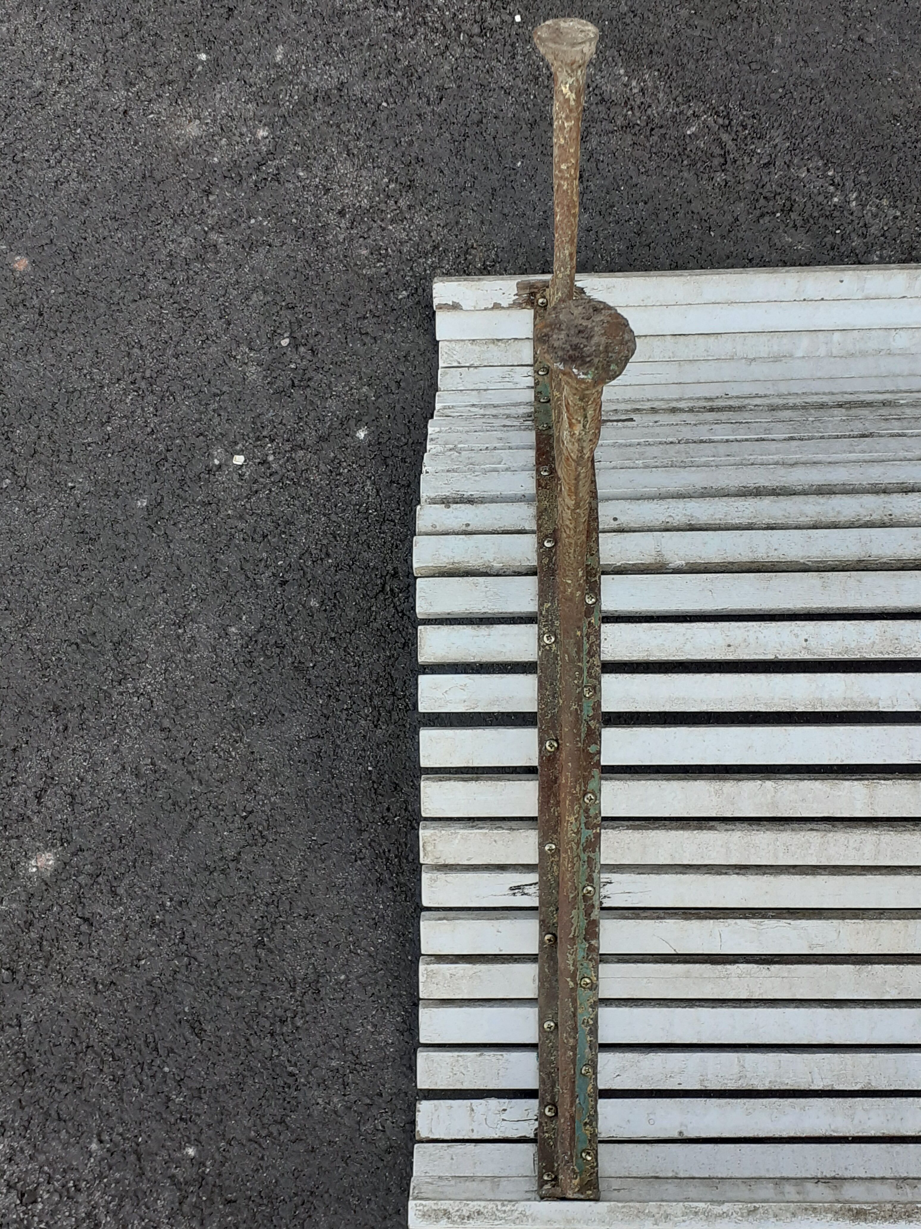 Banc de jardin avec pieds en  fonte