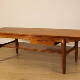 Scandinavian teak coffee table from the 1960s.