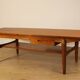 Table basse scandinave en teck années 60