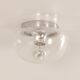 Transparent bubble glass ceiling lamp by peill & putzler, 1970s