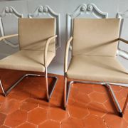 Paire de fauteuils Cantilever édition Walter Knoll