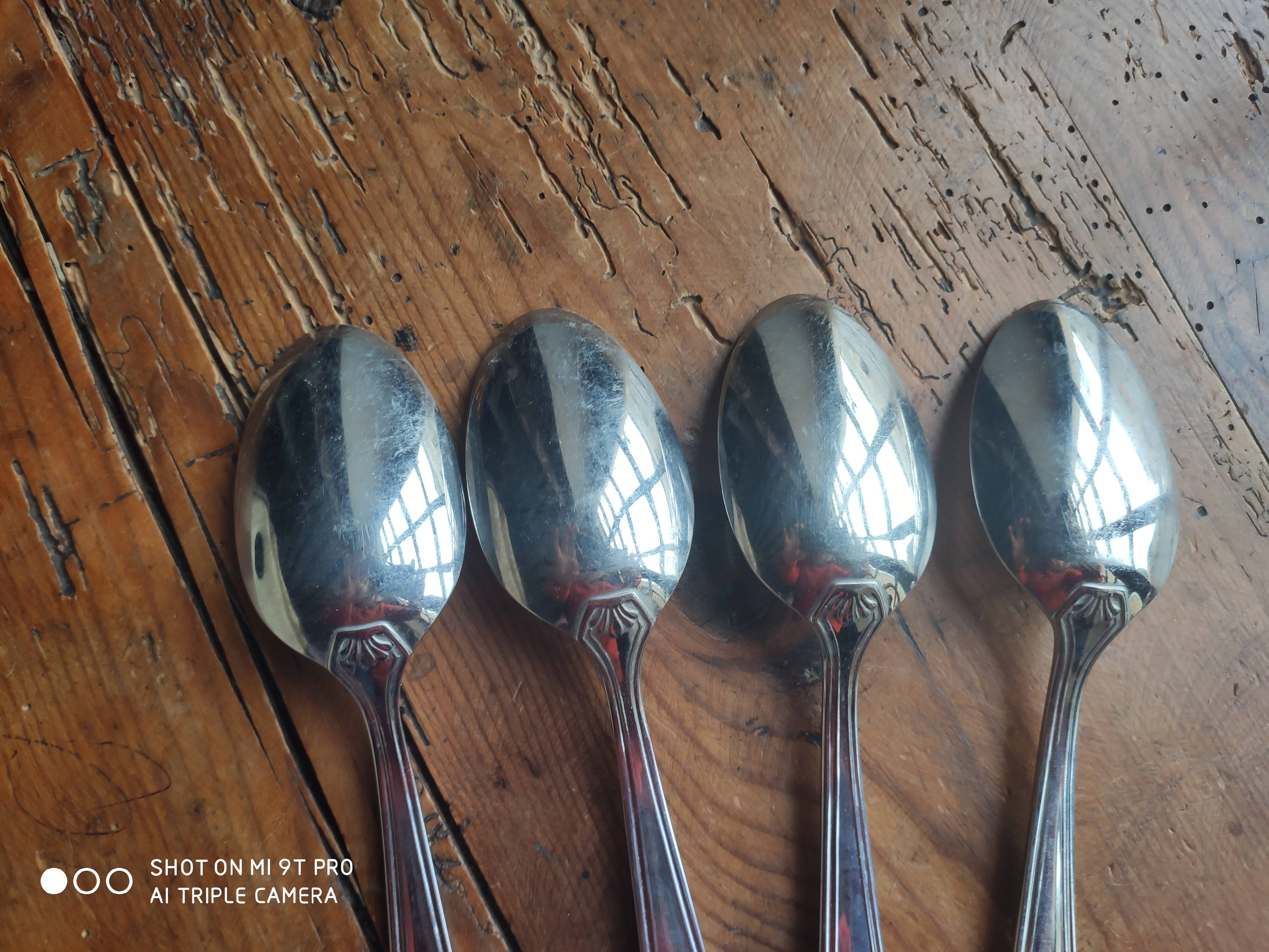 Vintage soup spoons
