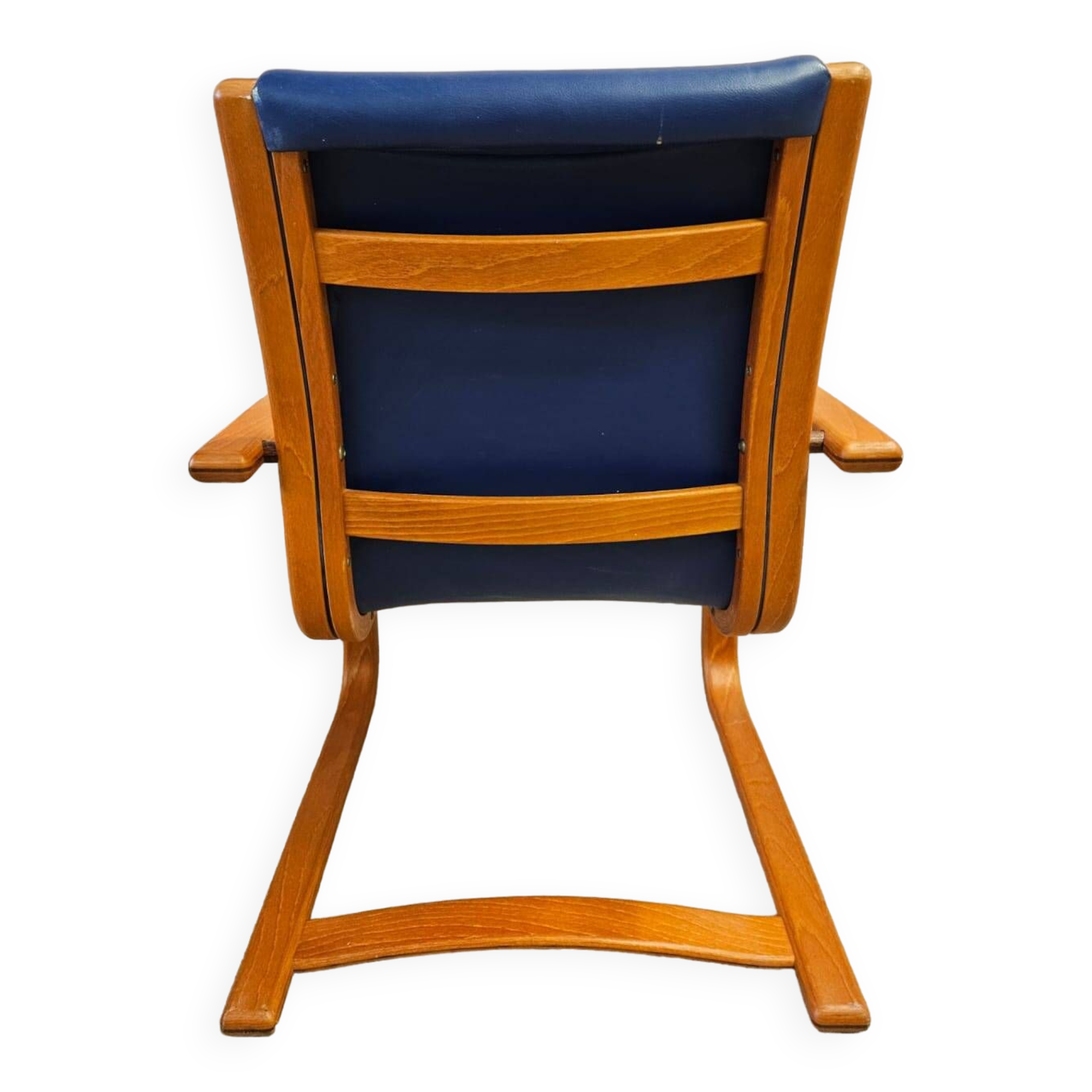 Scandinavian bentwood armchair by Yngve Ekstorm