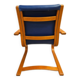 Scandinavian bentwood armchair by Yngve Ekstorm