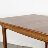 Danish Midcentury Extending Teak Table.