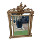 Antique golden mirror with parcloses napoleon iii